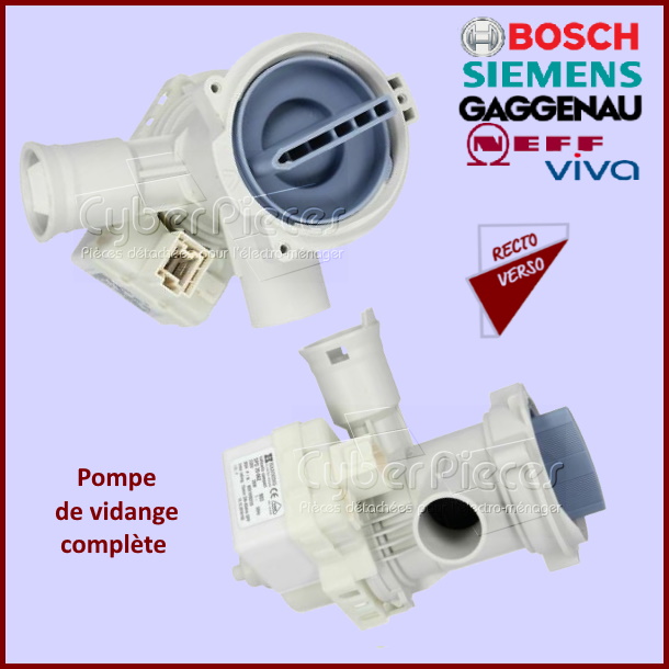 Pompe de vidange complète Bosch 00146083