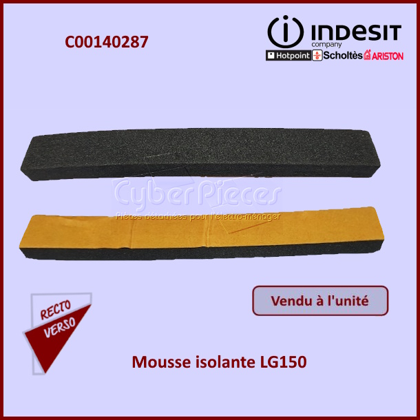 Mousse isolante LG150 Indesit C00140287