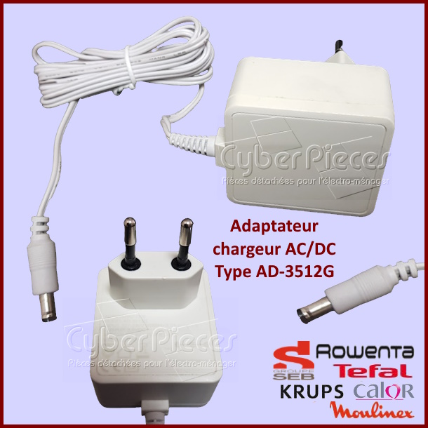 Adaptateur chargeur Calor CS-00119237 ***Pièce épuisée***