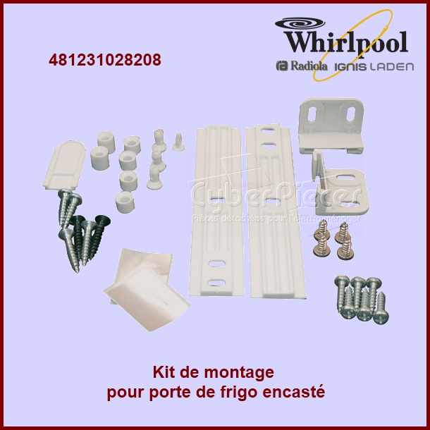 Kit Complet fixation de Porte 481231028208