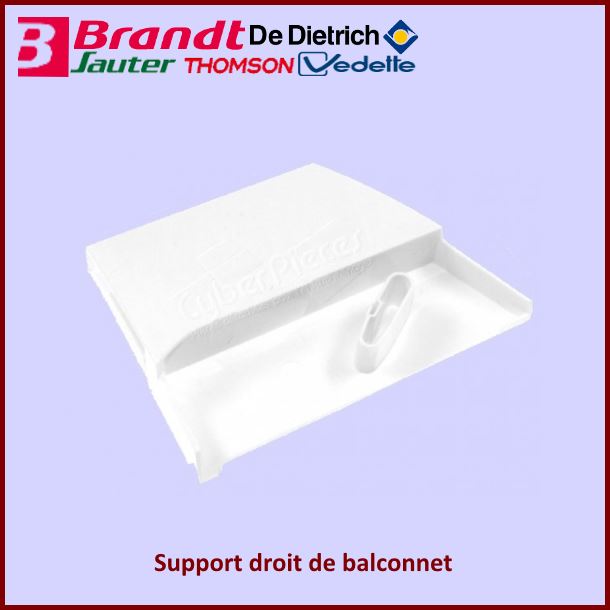 Support droit de balconnet Brandt AS0000644