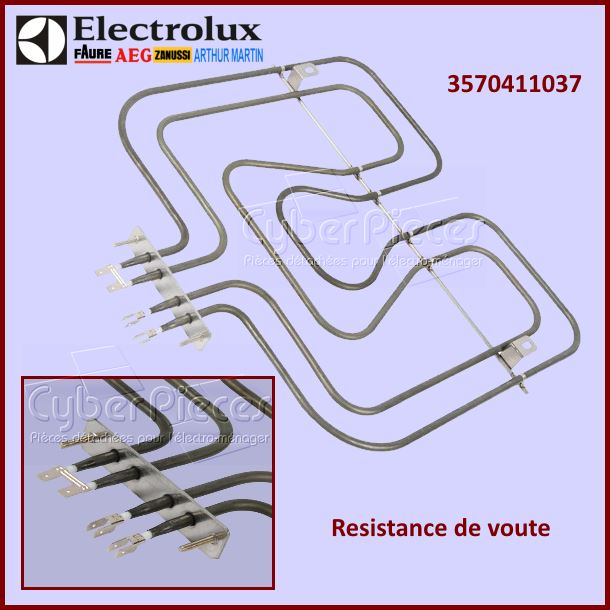 Résistance de voûte 2450W Electrolux 3570411037