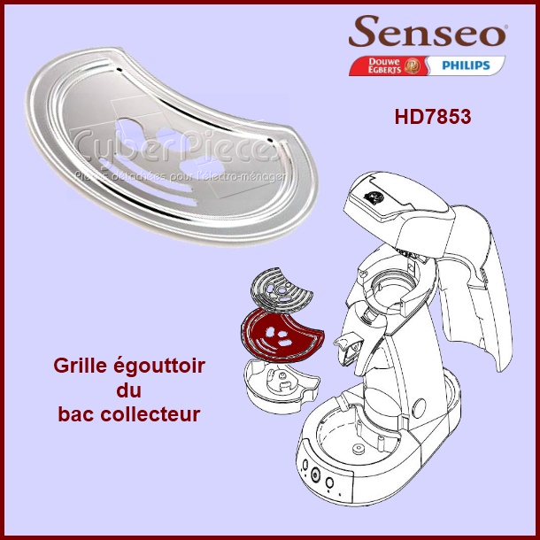 Grille égouttoir Senséo - 422224000711