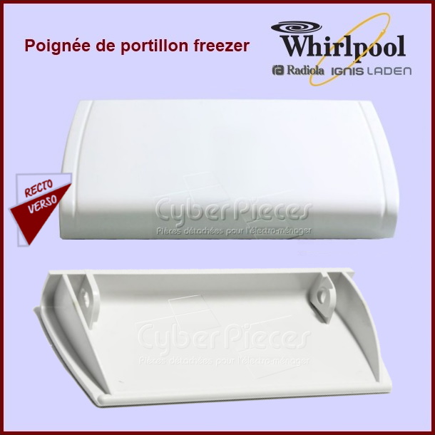 Poignée portillon freezer 481249878546