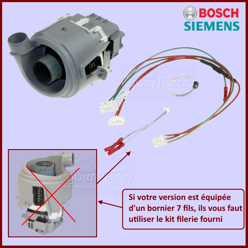 Pompe de chauffage avec filerie Bosch 00654575