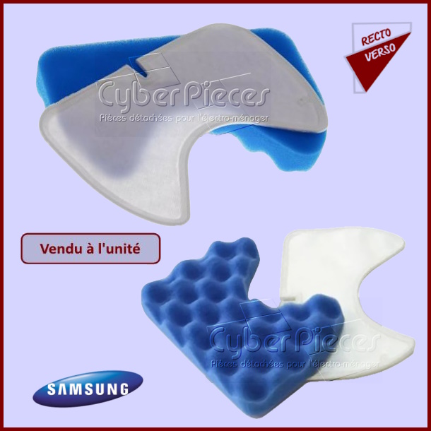 Ensemble filtre mousse Samsung DJ97-01159B