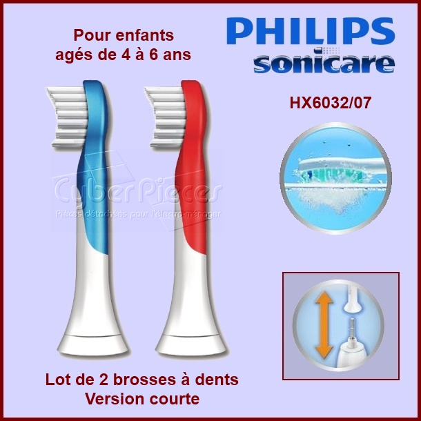 Brosse à dents For Kids HX6032/07