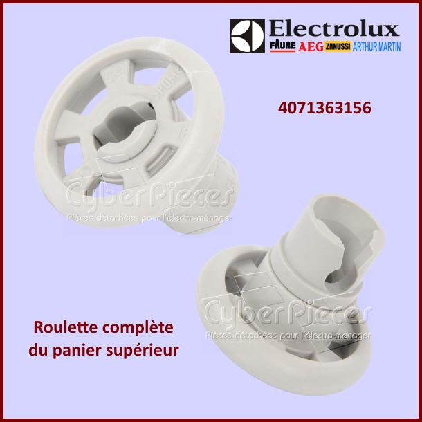 Roulette de panier supérieur Electrolux 4071363156