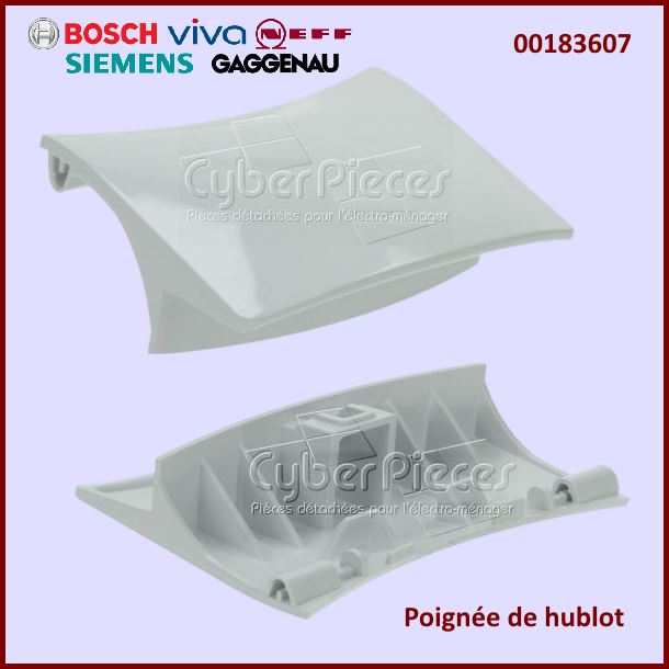 Poignée De Hublot Blanche Bosch 00183607