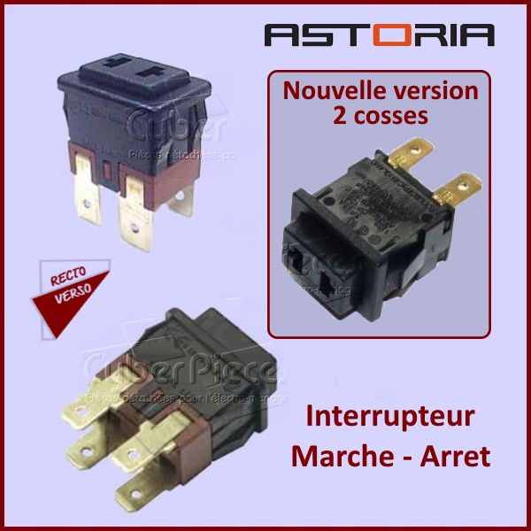 Interrupteur Marche - Arret 2 Cosses 500592111