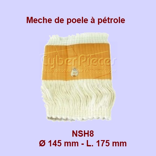 NSH8 Mèche de poêle à pétrole - S85 - 140x170mm