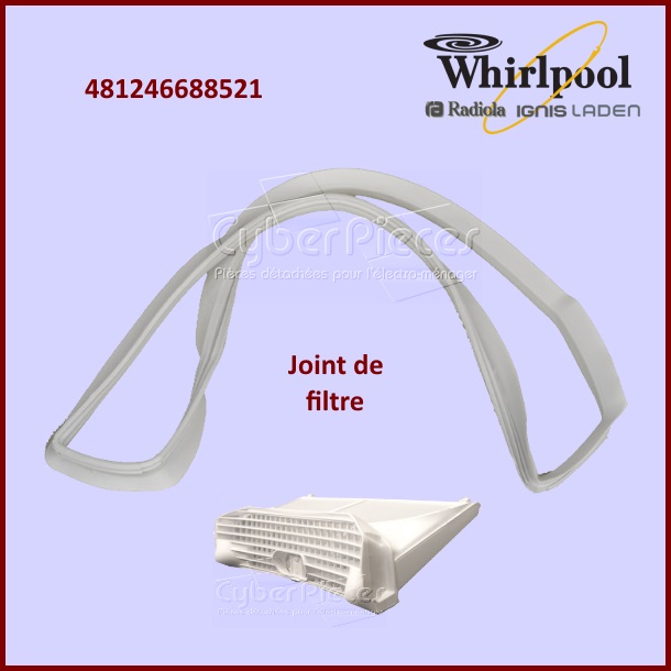 Joint De Filtre Whirlpool 481246688521