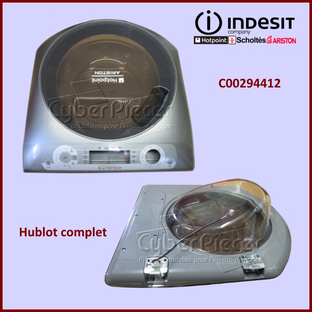 Hublot complet Indesit C00294412