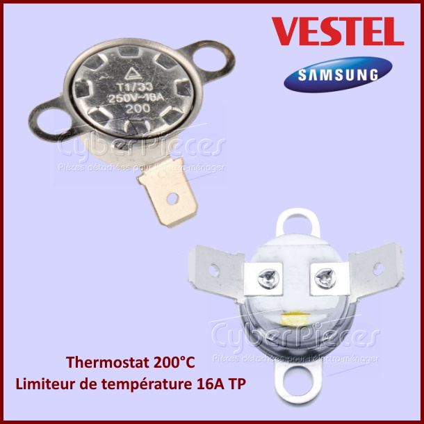 Klixon 200°C Vestel 32031722