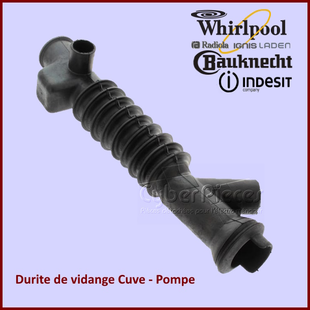 Durite Indesit C00108874 - C00108875