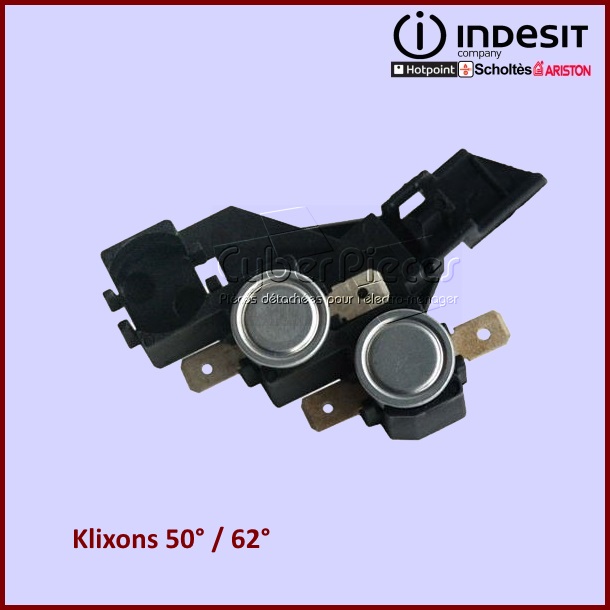 Kit de 2 Thermostats C00056201 INDESIT (50° / 62° )