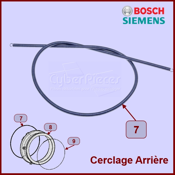 Cerclage arrière de Fixation Bosch 00354134