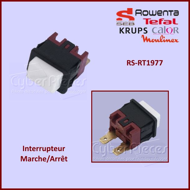 Interrupteur marche arrêt Rowenta RS-RT1977