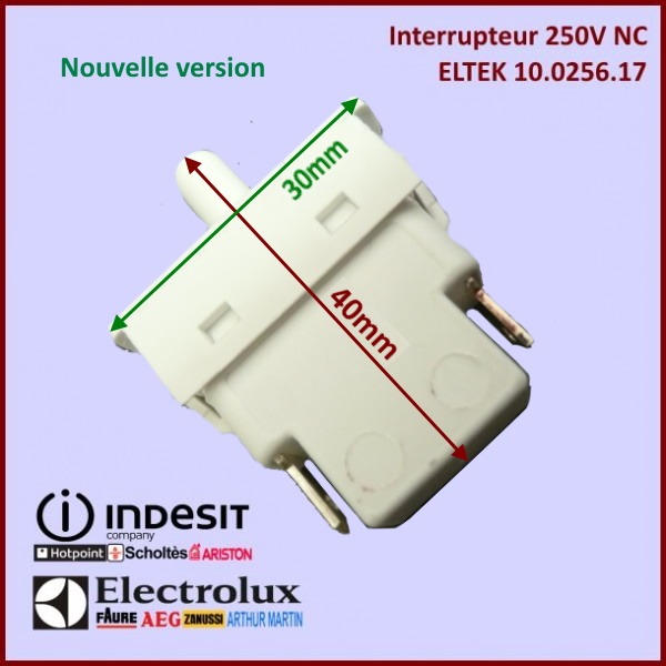 Interrupteur 250V NC -ELTEK 10.0256.17- C00075585