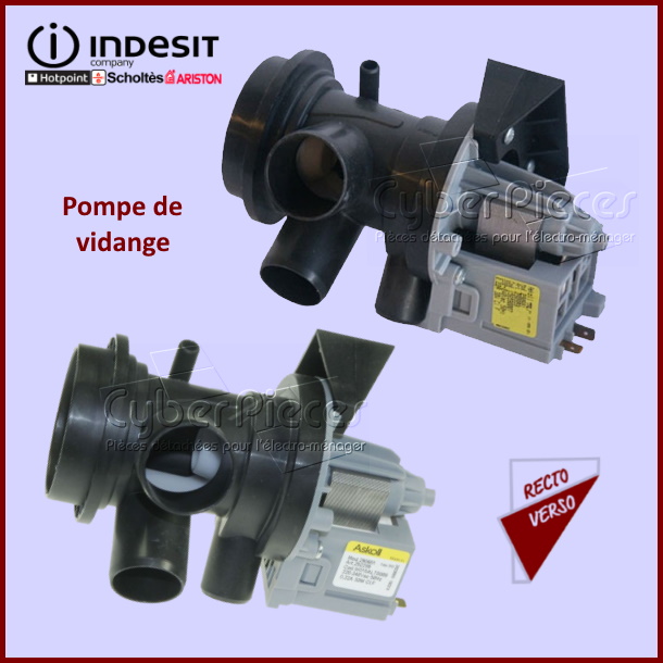 Pompe de vidange Indesit C00075556