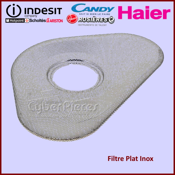 Filtre Plat Inox Indesit C00145075