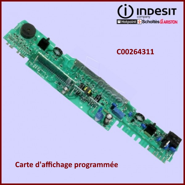 Carte d'affichage programmée Indesit C00264311
