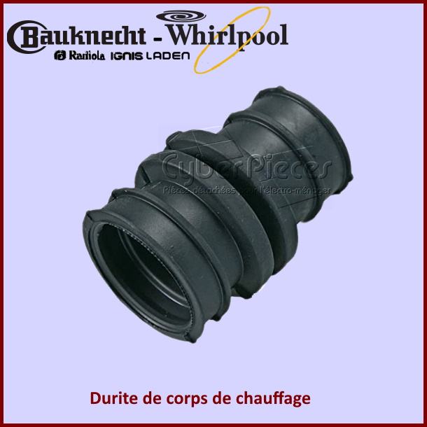Durite de corps de chauffage Whirlpool 480140100778