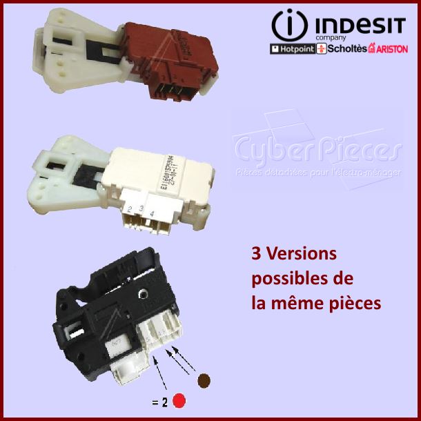 Securite de porte ZV446 Indesit C00085194