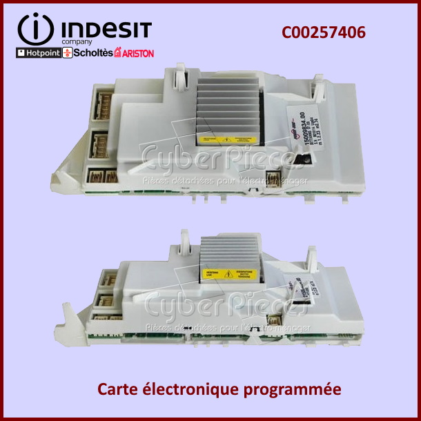 Carte électronique programmée Indesit C00257406