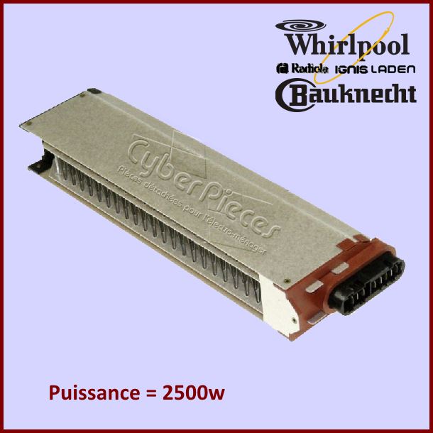 Résistance 2500w 481225938169 Whirlpool
