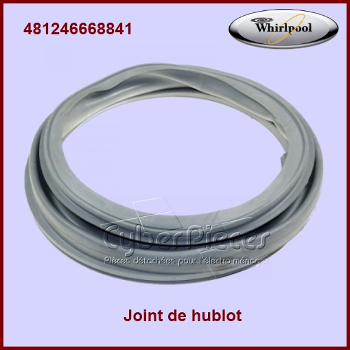 Manchette de hublot Whirlpool 481246668841 -  Pièces machine à laver