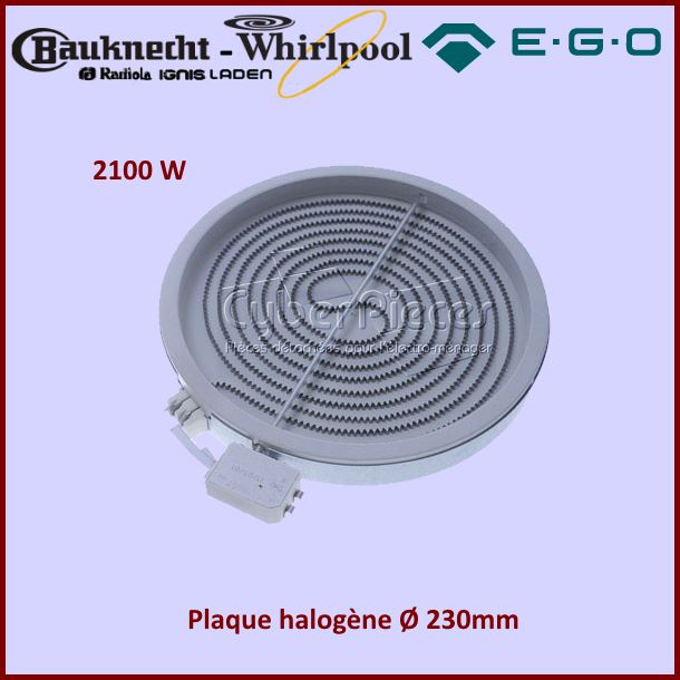 Foyer Radiant 230mm - 2100w EGO 2302032832