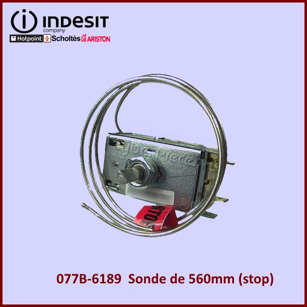 Thermostat 077B-6189 Indesit C00143403