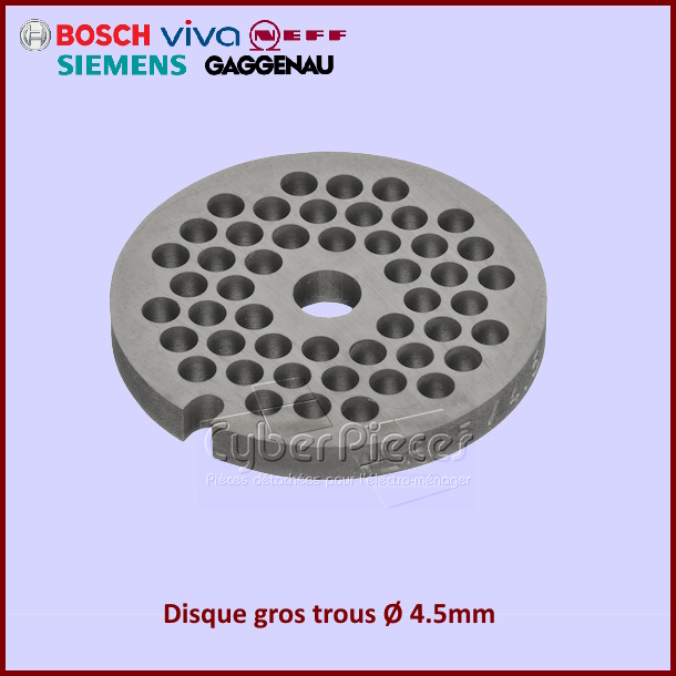 Disque gros trous Ø 4.5mm Bosch 00620950