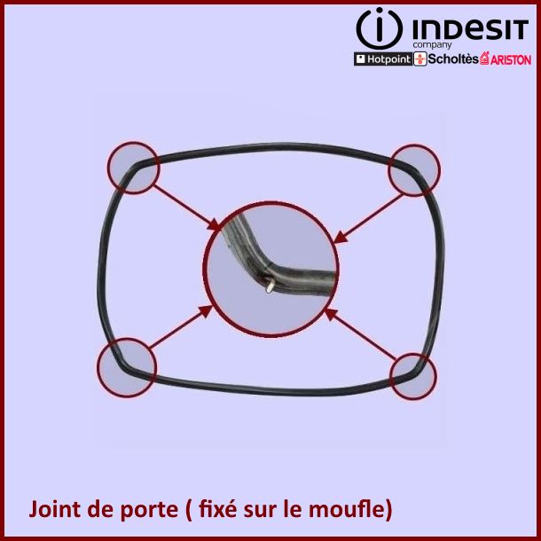 Joint 4 Cotés Indesit C00027982
