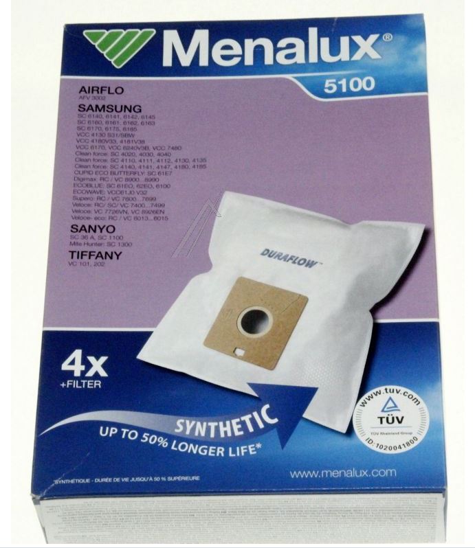 5100 4 BAGS+1 MOTORFILTER 9001961839
