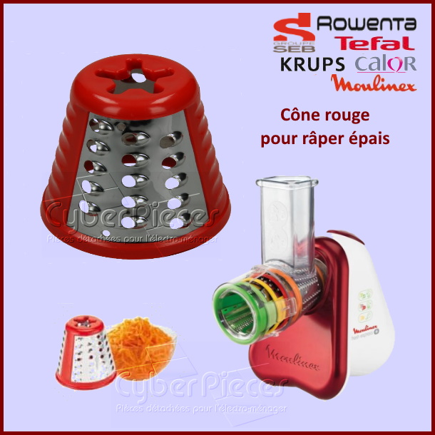 Cône à râper épais rouge Fresh Express SS-193076