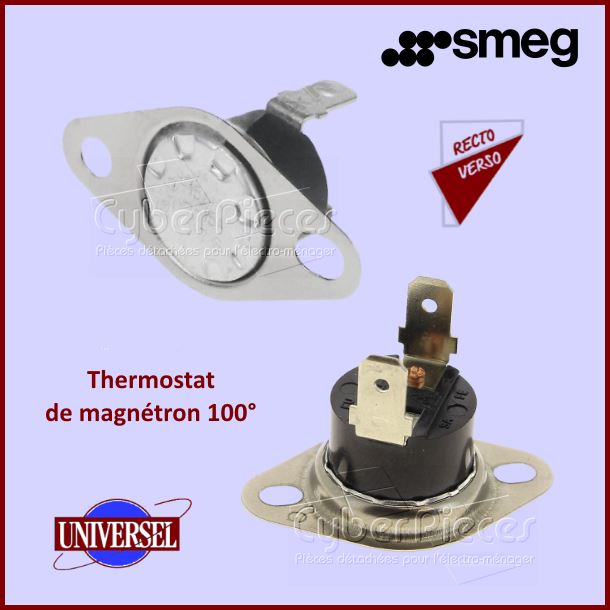 Klixon universel sécurité de magnétron et four 100°