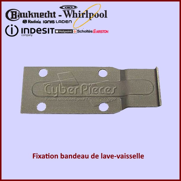 Fixation bandeau Whirlpool 481240448633