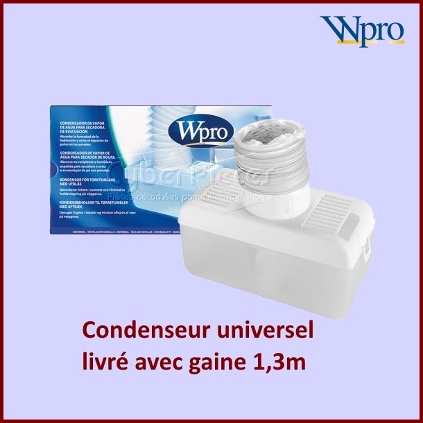 Condenseur pour sèche linge universel