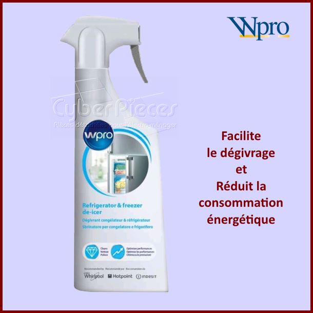 Dégivrant rapide pour Réfrigérateur et Congélateur