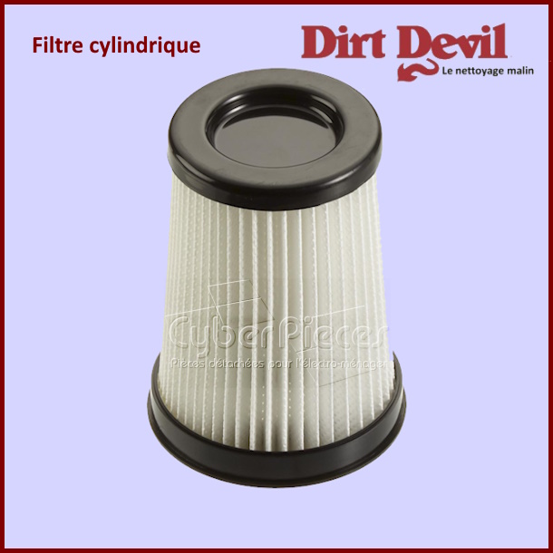 Filtre cylindrique protection moteur Dirt Devil 2828006