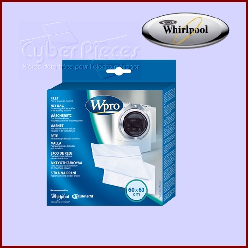 Filet de lavage 60X60 cm pour linge délicat 480181700628