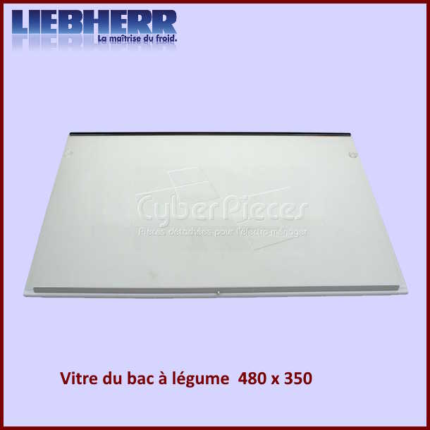 Vitre clayette Bac à légumes Liebherr