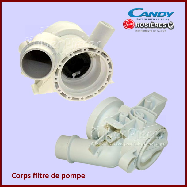Corps filtre de pompe Candy 49007895