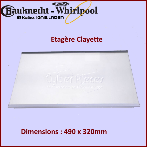 Clayette En Verre 480132101134