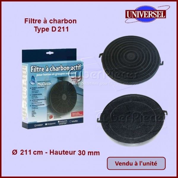 Filtre à charbon Type - D211 - CA211