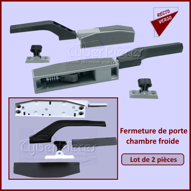 lot de 2 Fermetures de porte chambre froide FERMOD 1825/VE