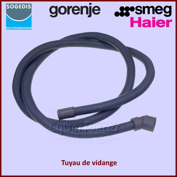 Tuyau de vidange Smeg 758973067 - PiÃ¨ces lave-vaisselle