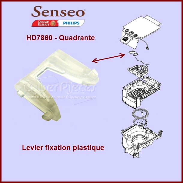 Etrier de couvercle Senseo HD78 - 422224761310